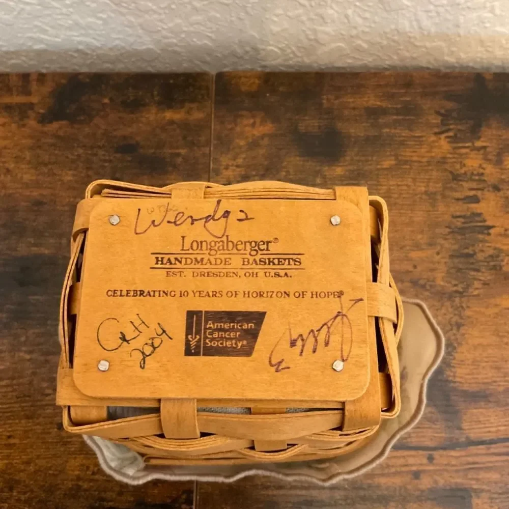 Longaberger vintage honoring